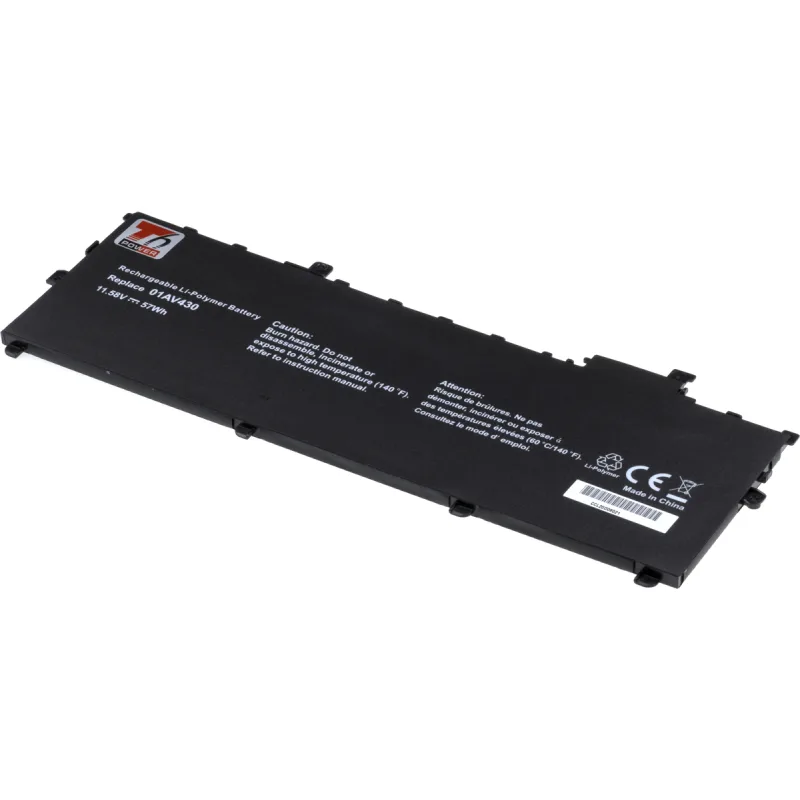 Batéria T6 Power Lenovo ThinkPad X1 Carbon 5th, 6th Gen, 4900mAh, 57Wh,…