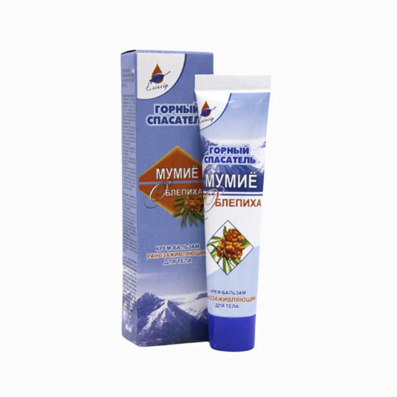 Elixir Krémový balzám na telo s mumiom - Mountain Rescuer 40 ml