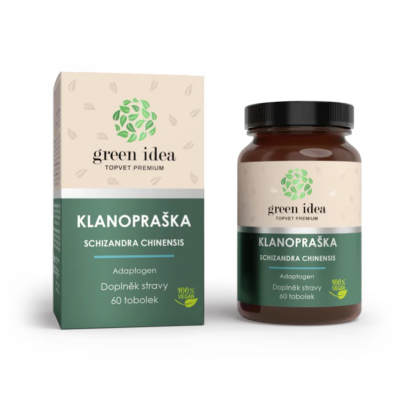 Green idea Schizandra čínska – bylinný extrakt – 60 kapsúl –