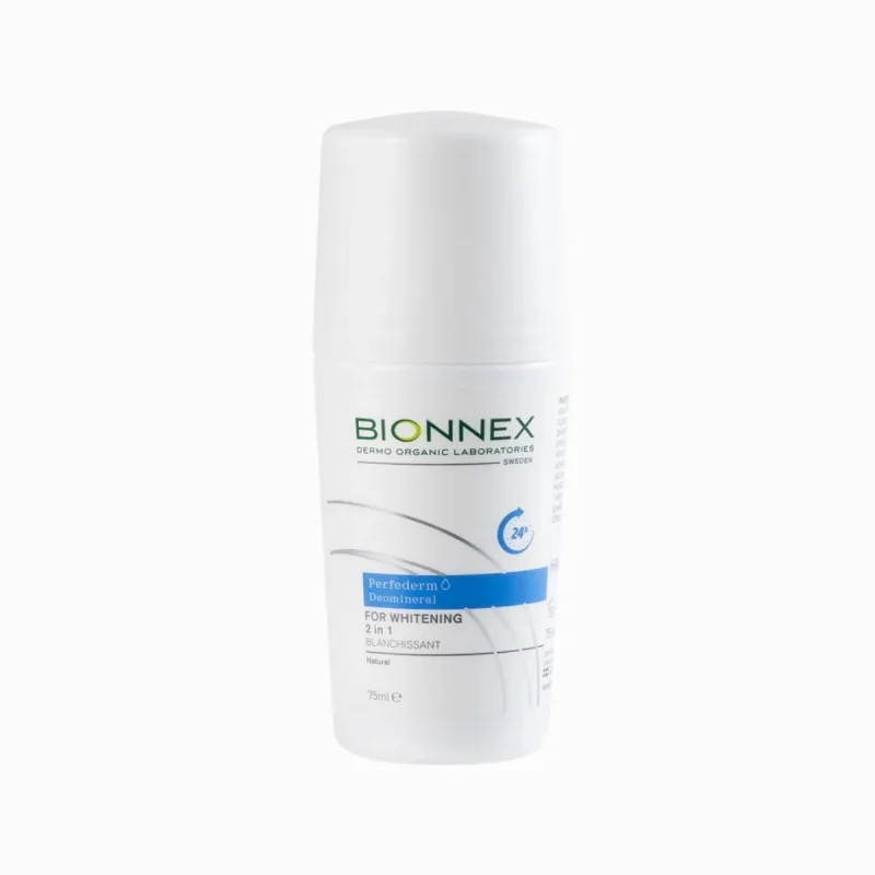 Bionnex Minerálny deodorant roll-on 2v1 pri hyperpigmentácii - 75ml -