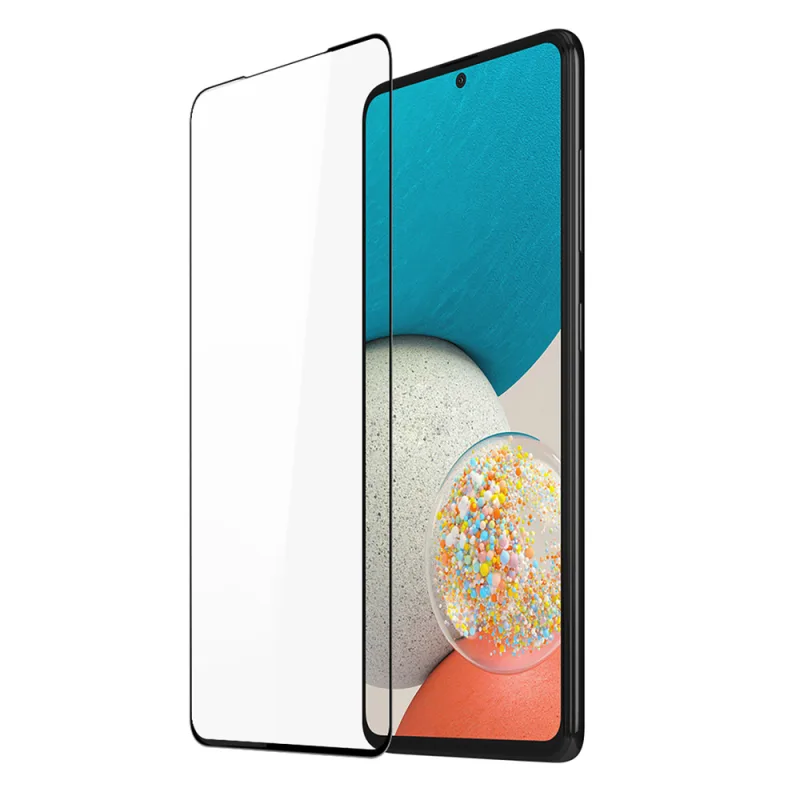 Dux Ducis 9D Tempered Glass celoobrazovkové tvrdené sklo 9H s rámom pre Samsung Galaxy A73 black (vhodné pre puzdro)