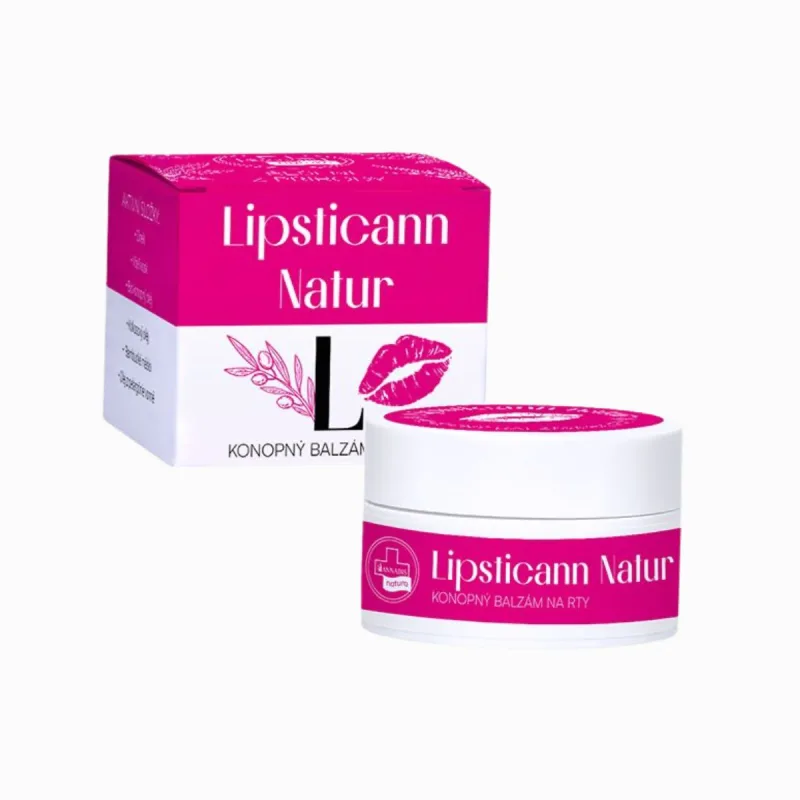 Annabis LIPSTICANN NATUR konopný balzam na pery s včelím voskom - 15 ml -