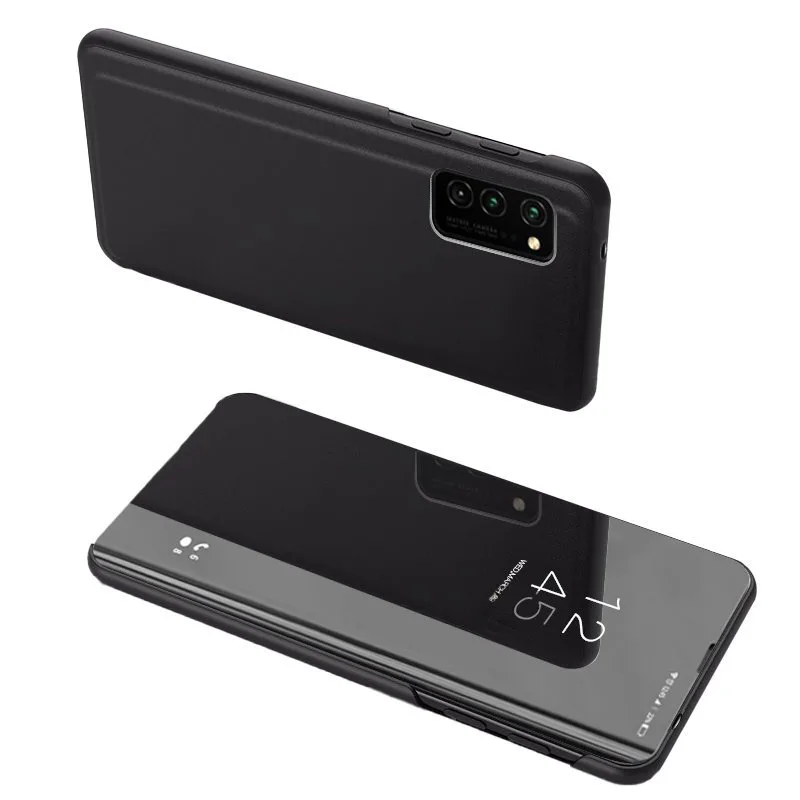 Kryt Clear View Case pre Samsung Galaxy A72 4G čierny