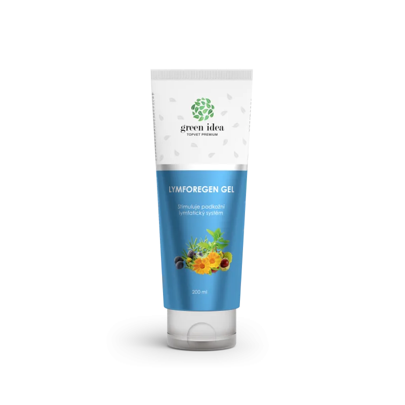 Green idea Lymforegen masážny gél v tube 200 ml -