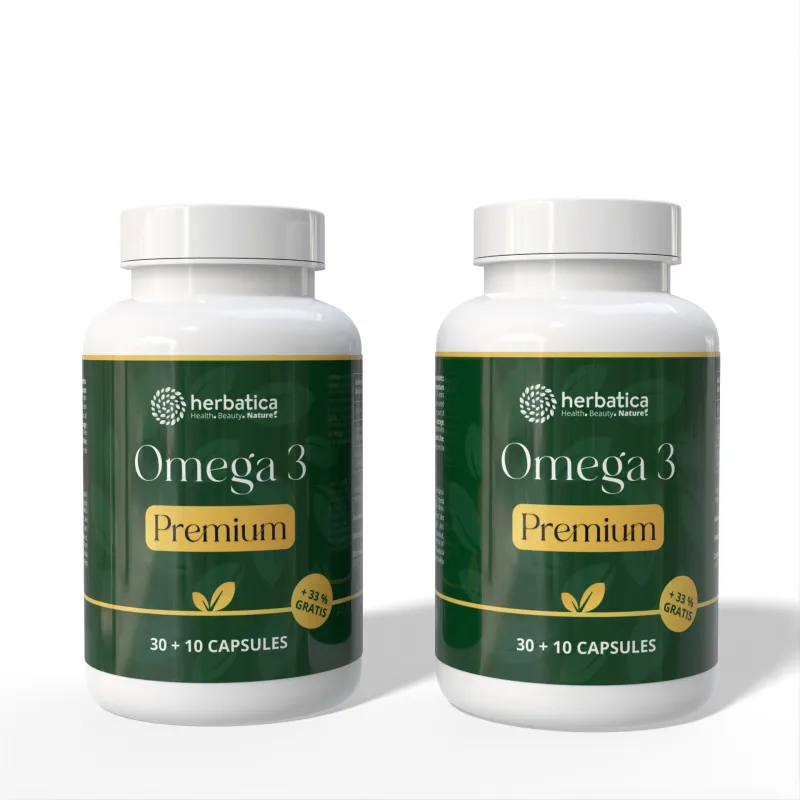 Herbatica Zvýhodnený set: 2x Omega 3 Premium - 40 kapsúl -