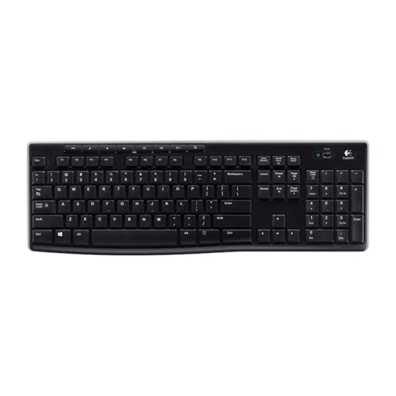Logitech® K270 Wireless Keyboard - US INT"L - 2.4GHZ 920-003738