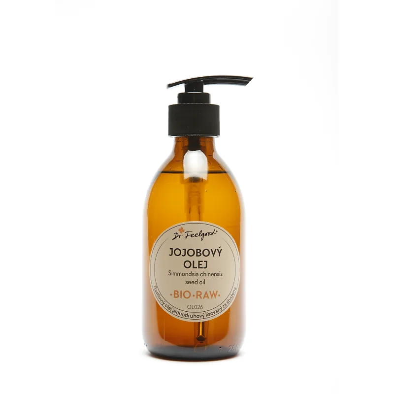 Dr. Feelgood Jojobový olej BIO RAW - 250 ml -