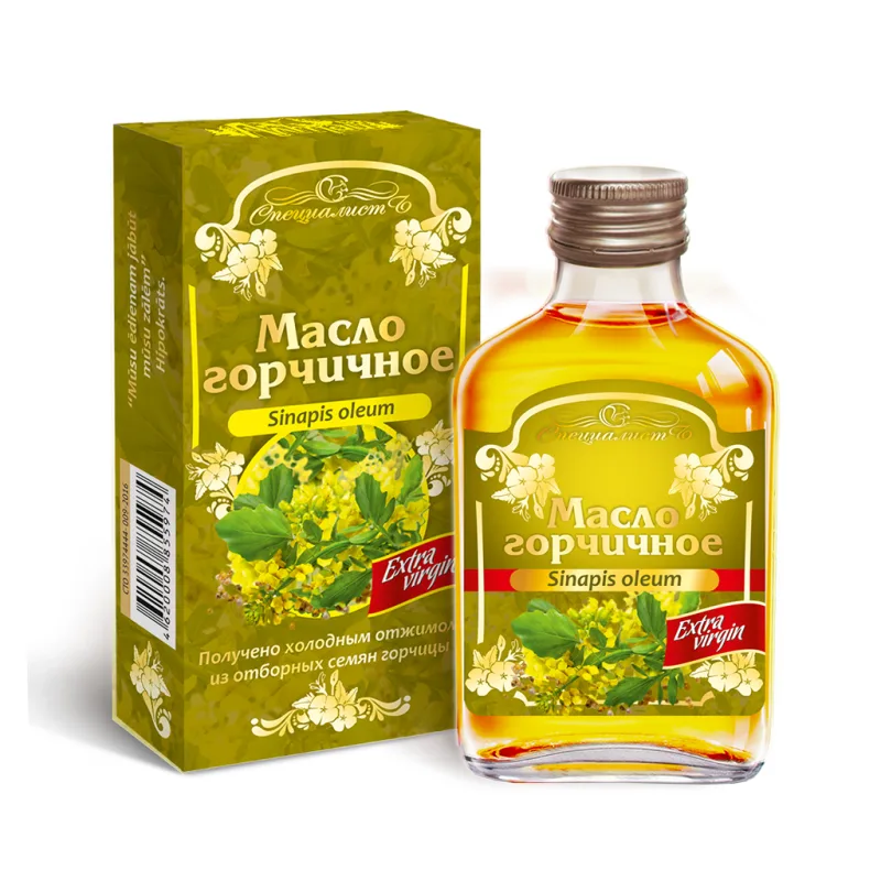 Specialist 100% horčicový olej lisovaný za studena - Objem: 100 ml