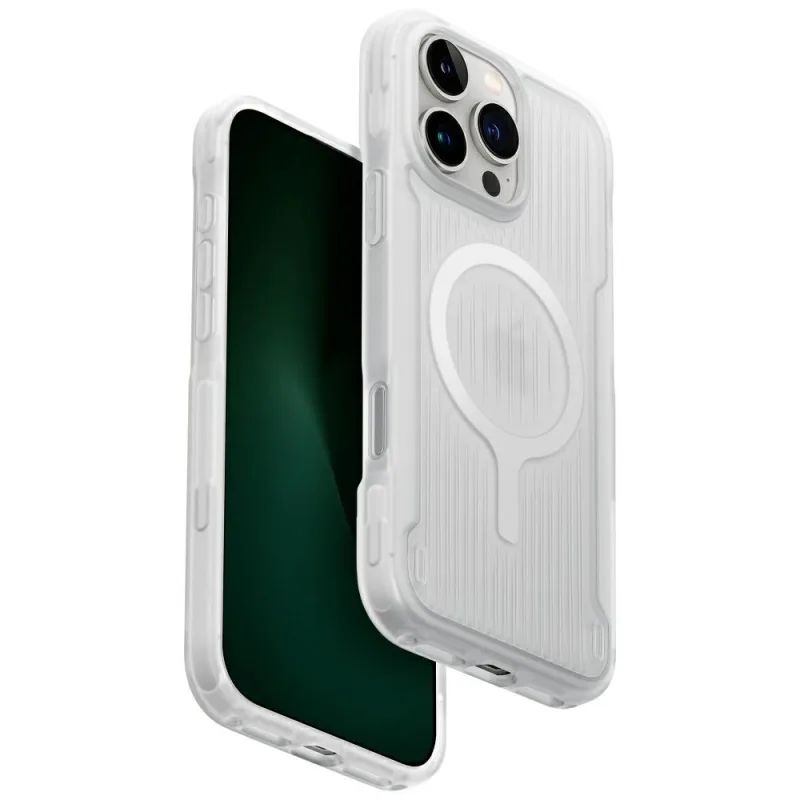 Nabíjacie puzdro Uniq Combat Active Magclick pre iPhone 16 Pro Max – biele