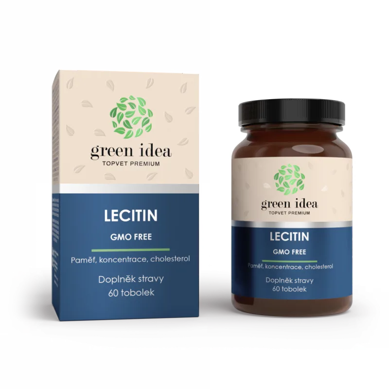 Green idea Lecitín – kapsuly 60 ks –
