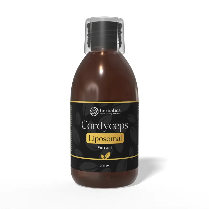 Herbatica Lipozomálny extrakt Cordyceps (40% polysacharidy) - 200 ml -