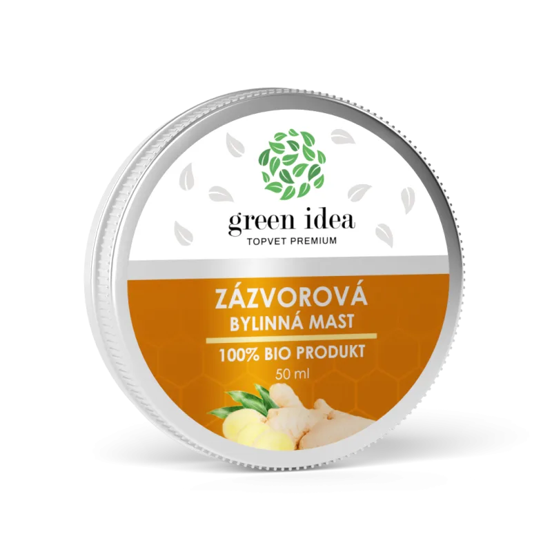 Green idea Zázvorová masť 50 ml -