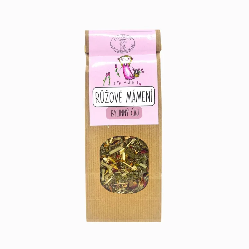 Bylinářství U Chytré horákyně Čaj "Ružové mámenie" - 50 g -