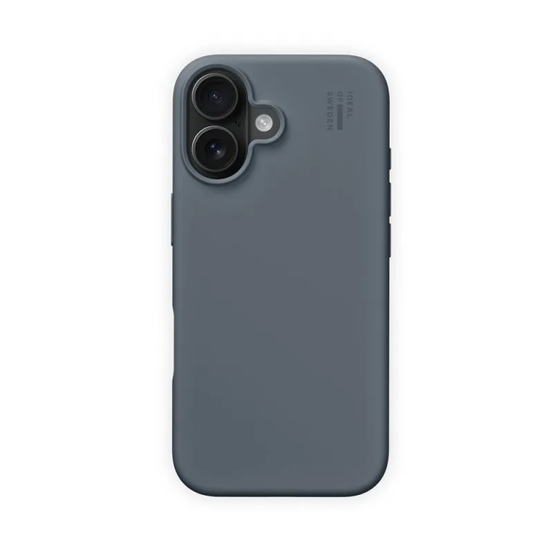 iDeal Silicone Case MagSafe iPhone 17 Midnight Blue IDSICMS-I2561-411