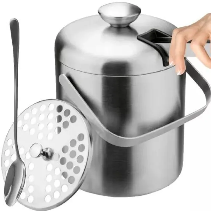Ruhhy Vedro na ľad - kliešte + lyžica