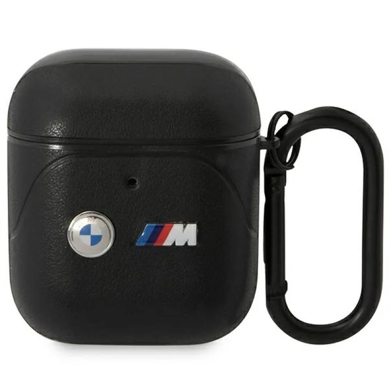 BMW BMA222PVTK AirPods 1/2 kryt black/black Leather Curved Line