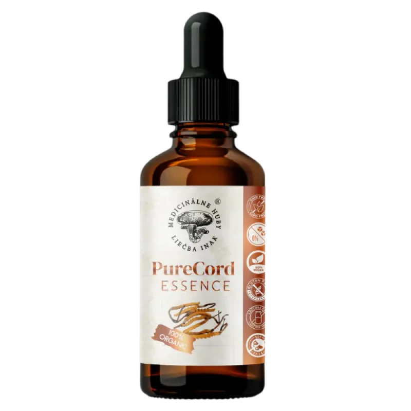 PureCord Premium – Cordyceps esenciálny extrakt - 30 ml -