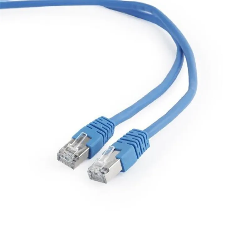 Gembird patch kábel Cat6 FTP, 2 m, modrý PP6-2M/B