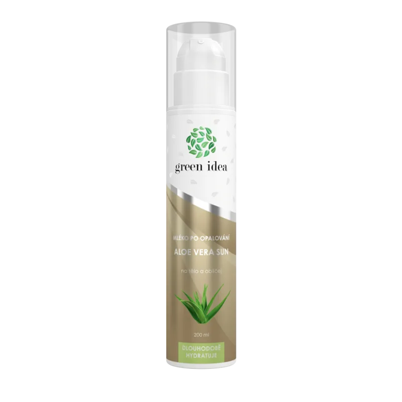 Green idea Aloe vera sun – mlieko po opaľovaní 200 ml –