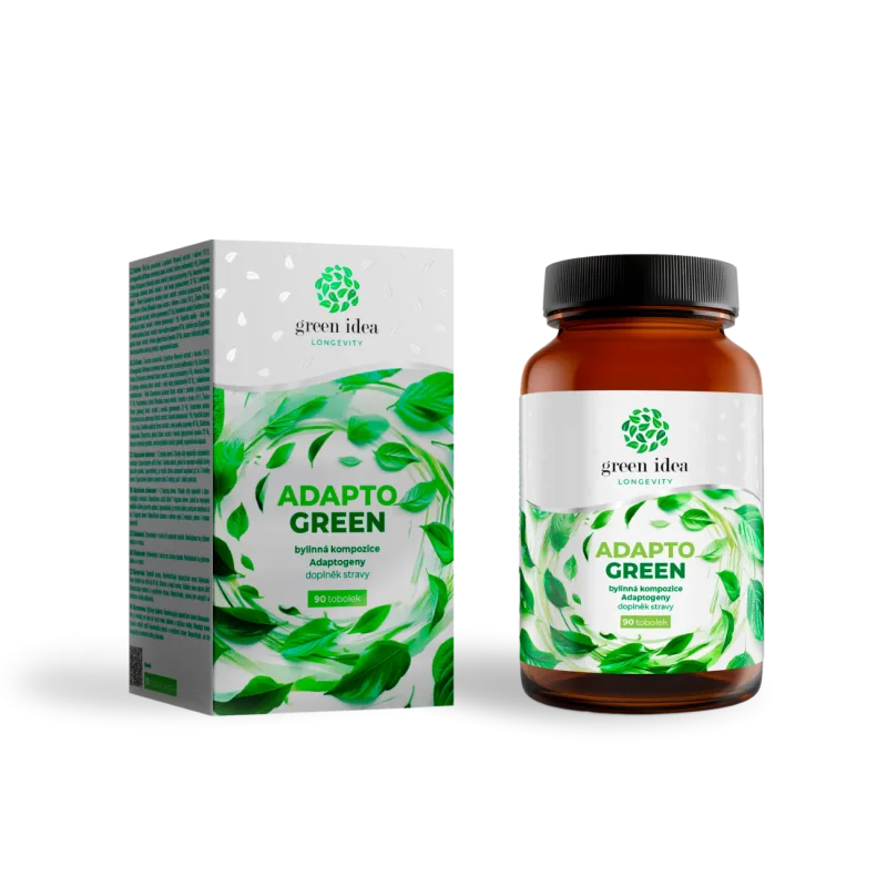 Green idea LONGEVITY ADAPTO GREEN - 90 kapsúl -