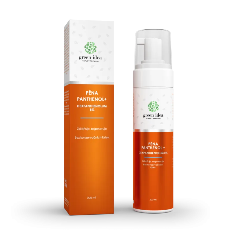 Green idea PANTHENOL + PENA 8 % 200 ml -