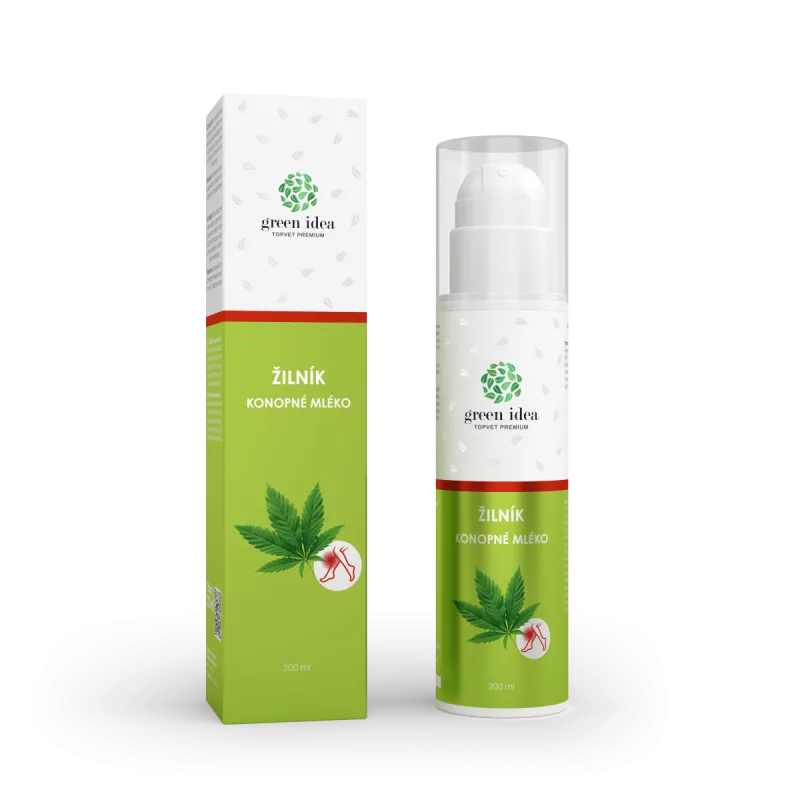 Green idea Žilník – konopné mlieko – 200 ml –
