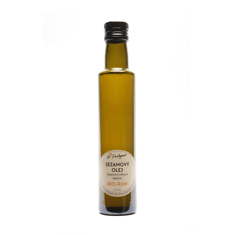 Dr. Feelgood Sezamový olej BIO RAW - 250 ml -