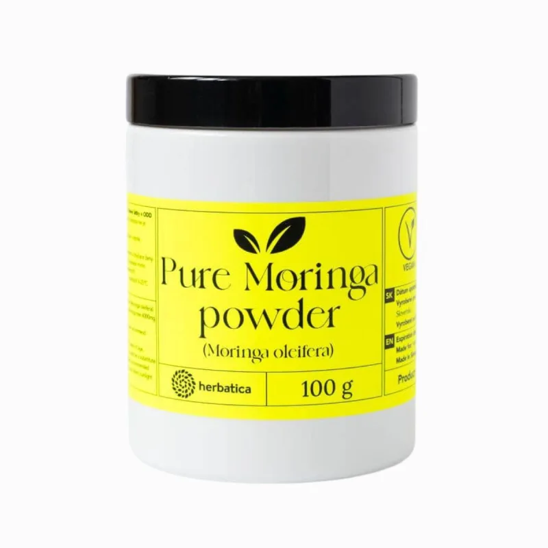 Herbatica Moringa prášok - 100 g -