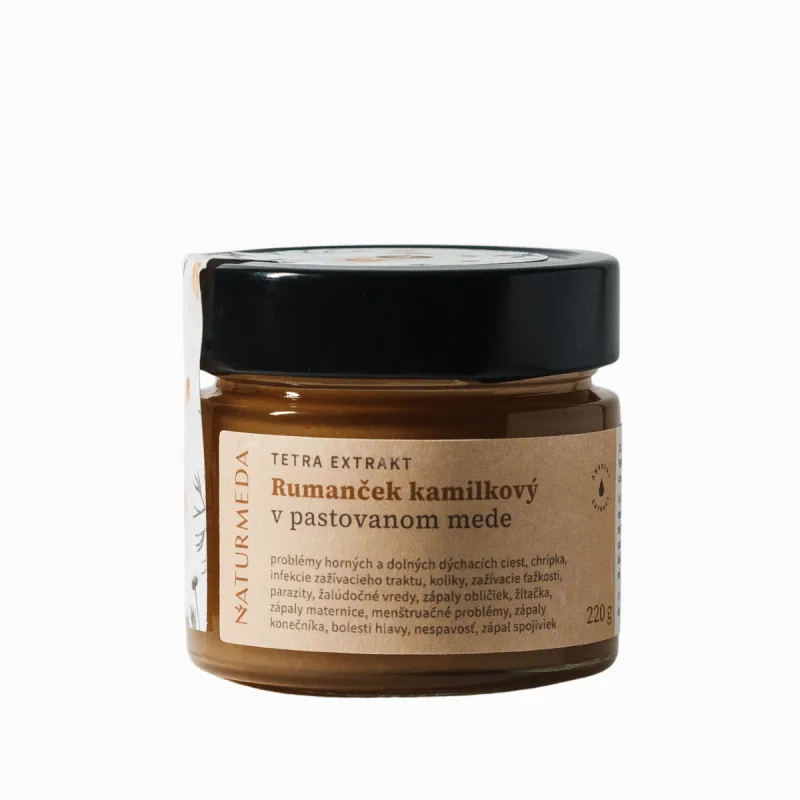Naturmeda Terapeutický med s rumančekom kamilkovým - 220g -