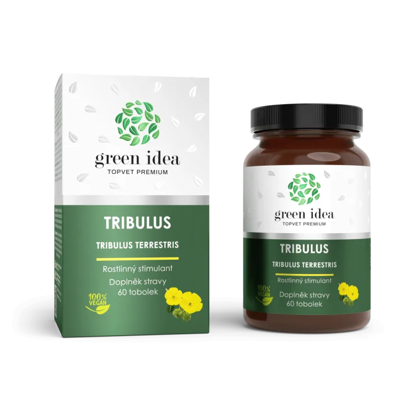 Green idea Tribulus - bylinný extrakt - 60 kapsúl -