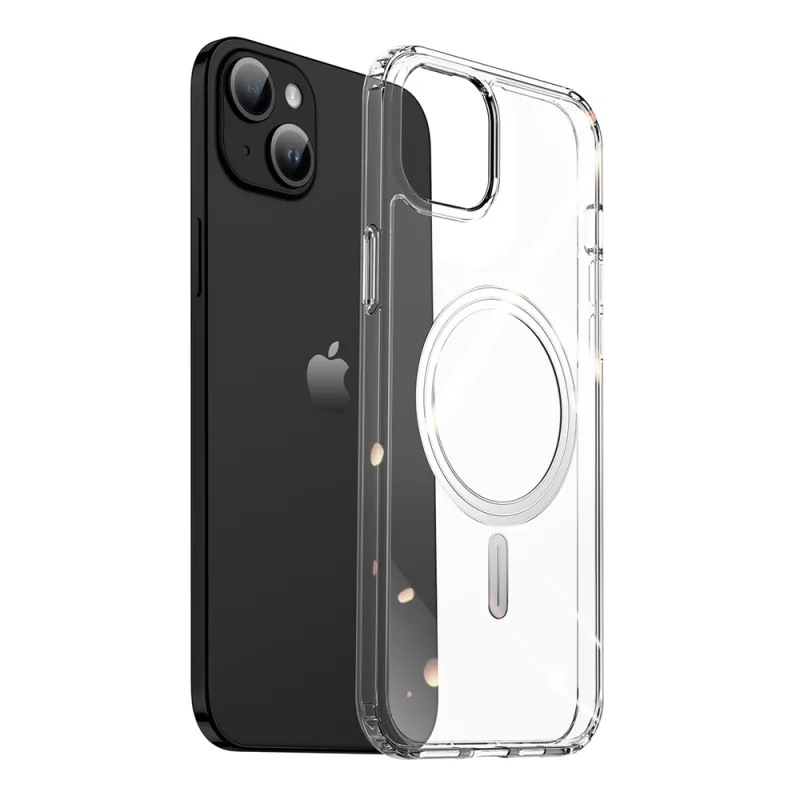 Puzdro na iPhone 15 Plus s MagSafe Guide Clin – priehľadné