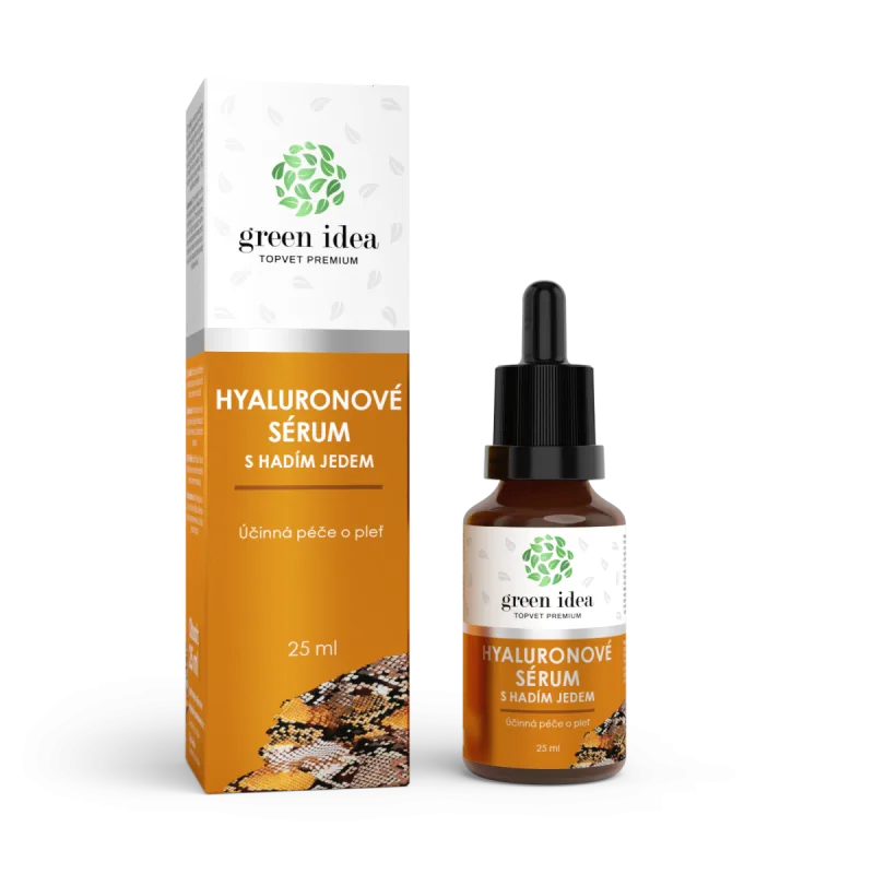 Green idea Hyalurónové sérum s hadím jedom 25 ml -