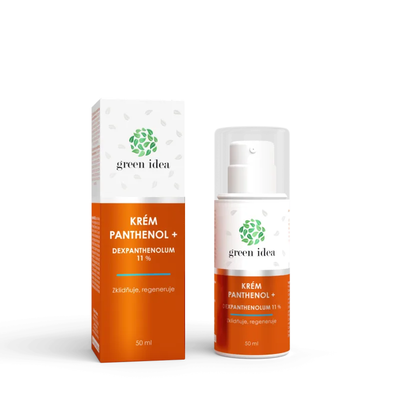 Green idea PANTHENOL + KRÉM 11 % 50 ml -