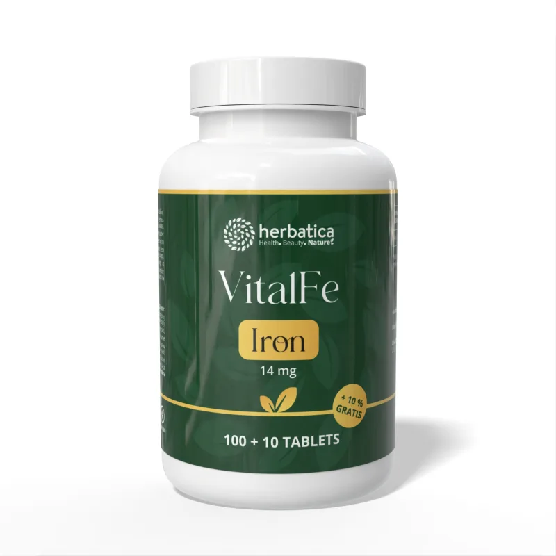 Herbatica Železo 14 mg - 110 tabliet -