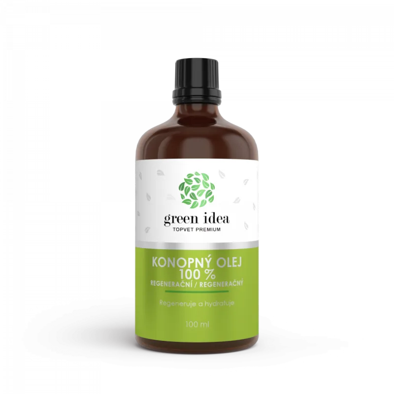 Green idea Regeneračný konopný olej 100 % – 100 ml –