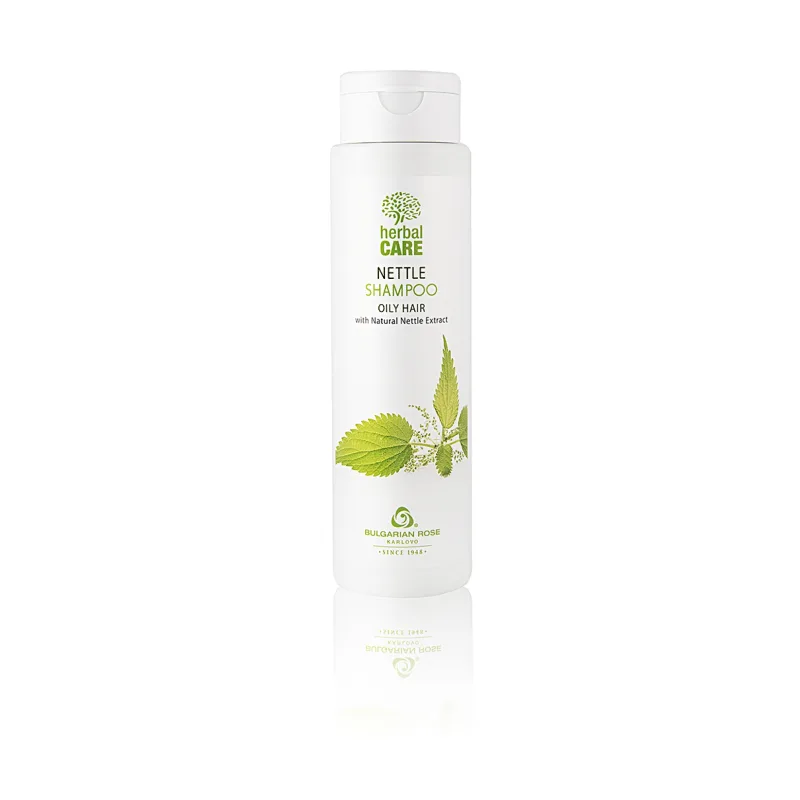 Bulgarian Rose Karlovo HERBAL CARE šampón žihľava na mastné vlasy 250 ml -