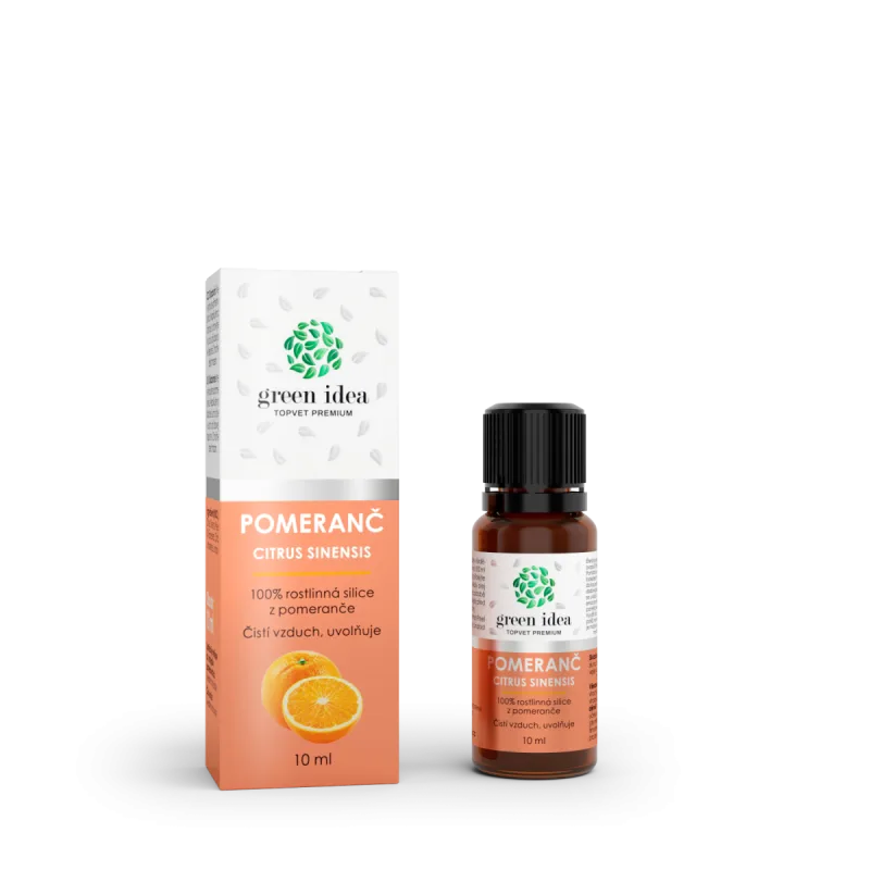 Green idea Pomaranč 100% silica 10 ml -