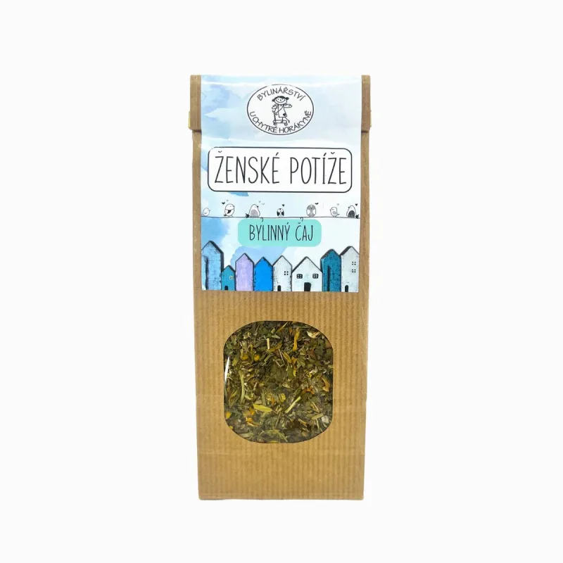 Bylinářství U Chytré horákyně Čaj na ženské problémy (menštruácia, hormóny) - 50 g -