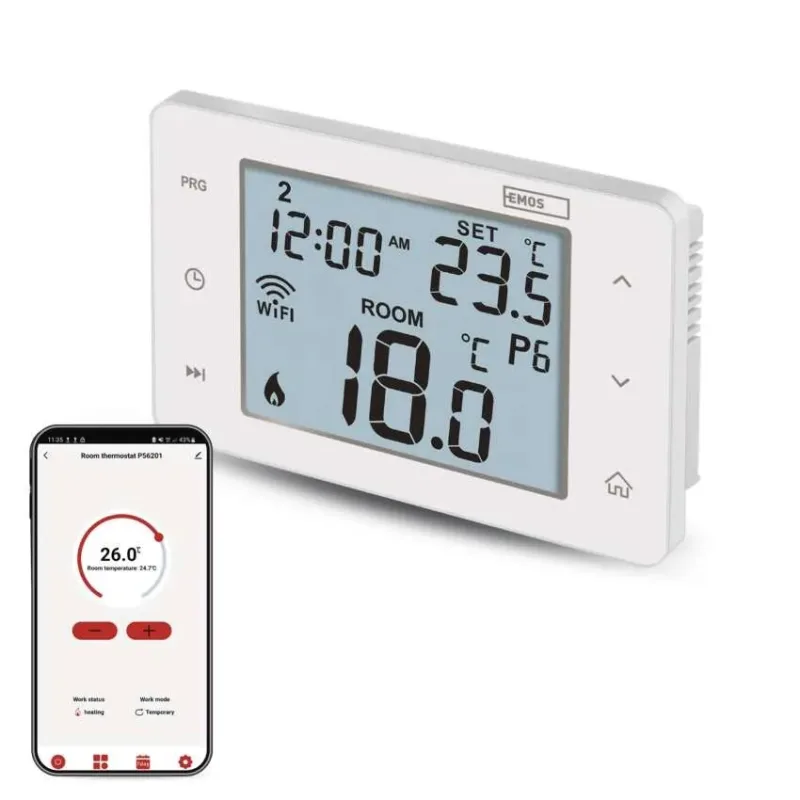 EMOS Izbový programovateľný drôtový WiFi GoSmart termostat P56201 P56201