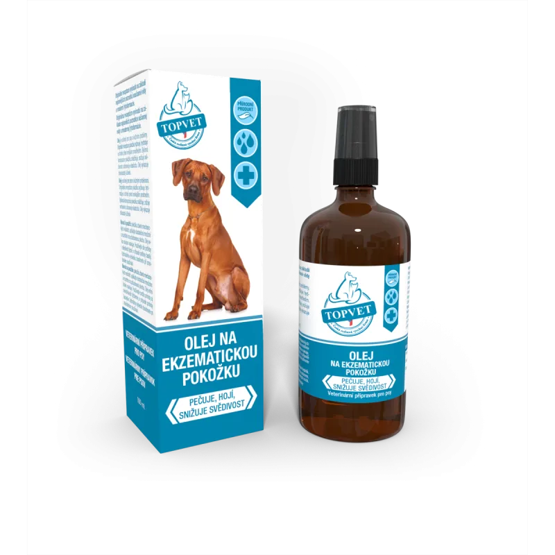 Green idea Olej na ekzematickú pokožku pre psov – 100 ml –