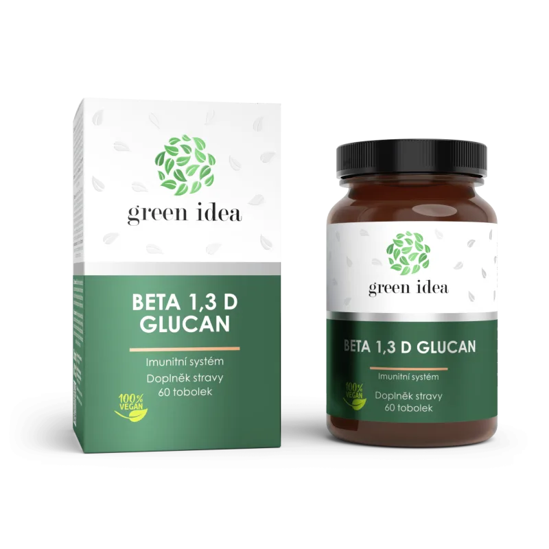 Green idea Beta 1,3 D Glucan – 60 kapsúl –
