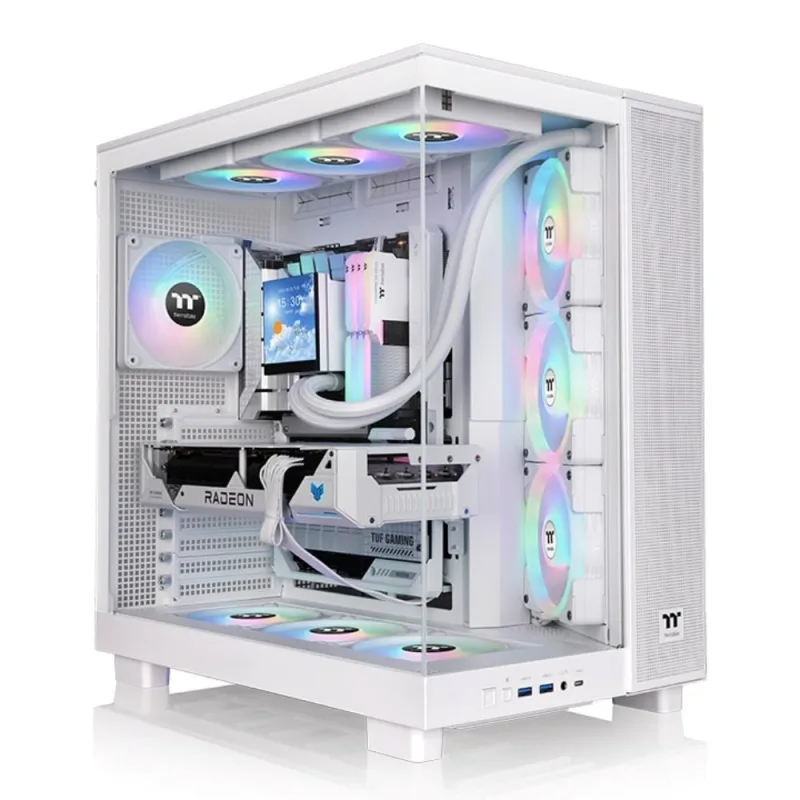 THERMALTAKE Case View 380 XL TG ARGB, ATX, Průhledná bočnice, 4x 120mm…