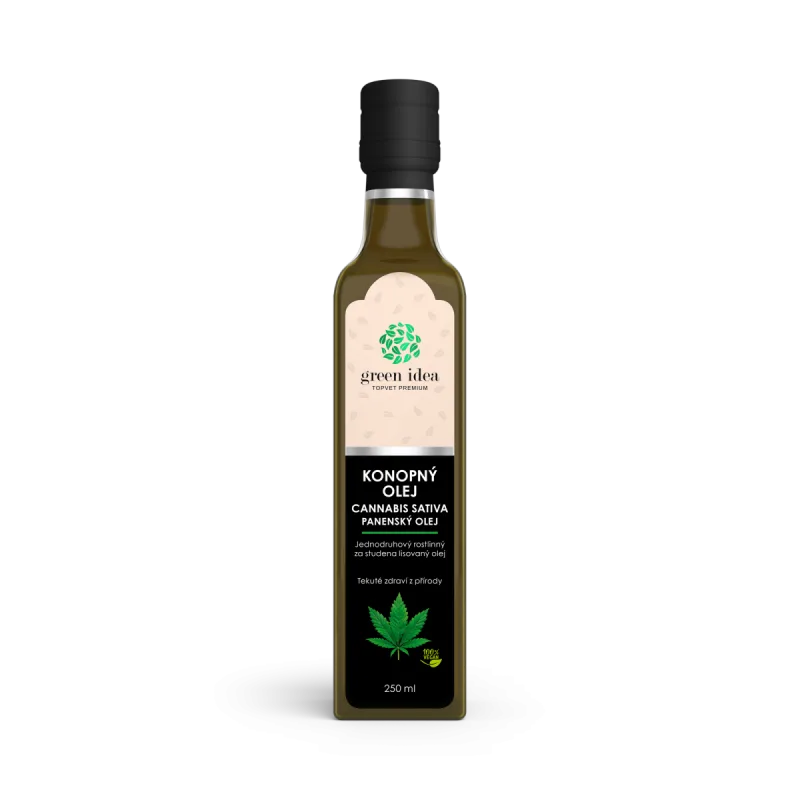 Green idea Konopný olej 250 ml –