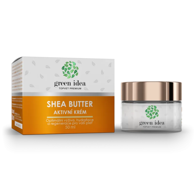 Green idea Shea maslo aktívny krém 50 ml -