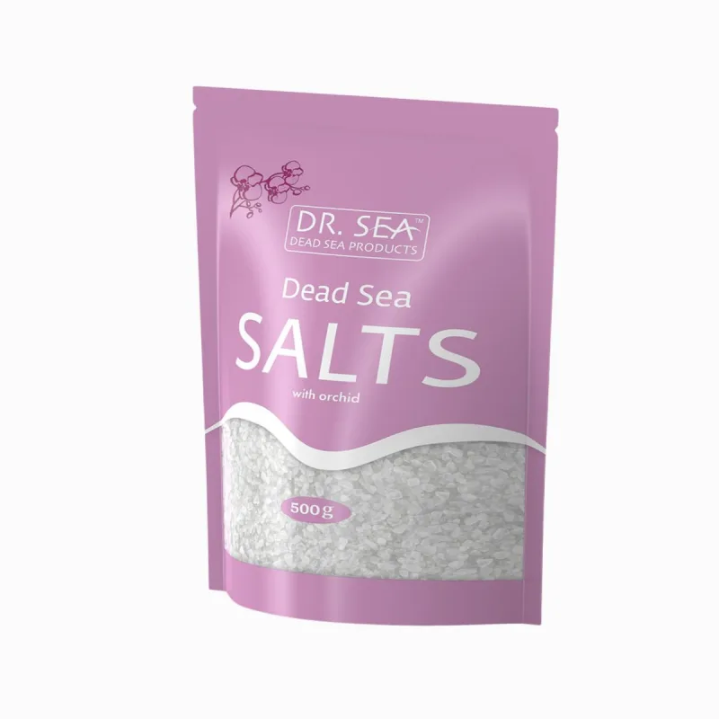 Dr. Sea Soľ z Mŕtveho mora s extraktom z orchidey - 500g -