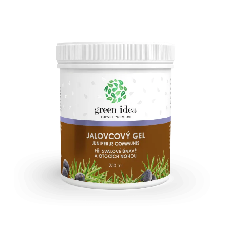 Green idea Borievkový masážny gél 250 ml -