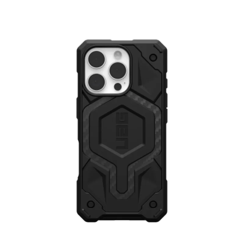 Puzdro UAG Monarch Pro s MagSafe pre iPhone 16 Pro - čierne