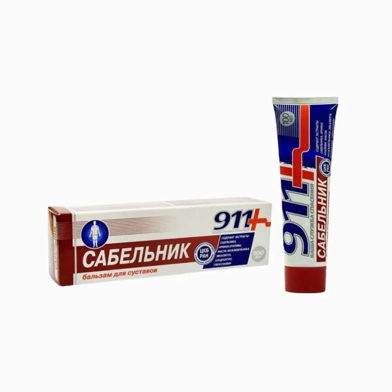 Twinstec 911+ Sabelnik krém na svaly a kĺby - 100ml -
