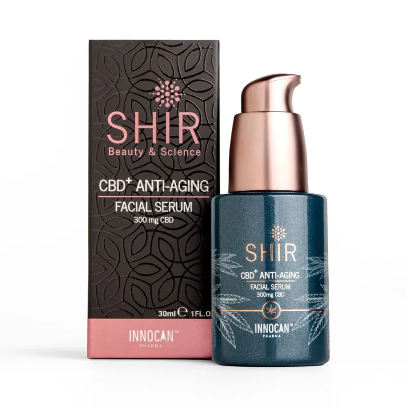 SHIR Beauty & Science CBD pleťové sérum na prevenciu vrások a pigmentácie 30 ml -