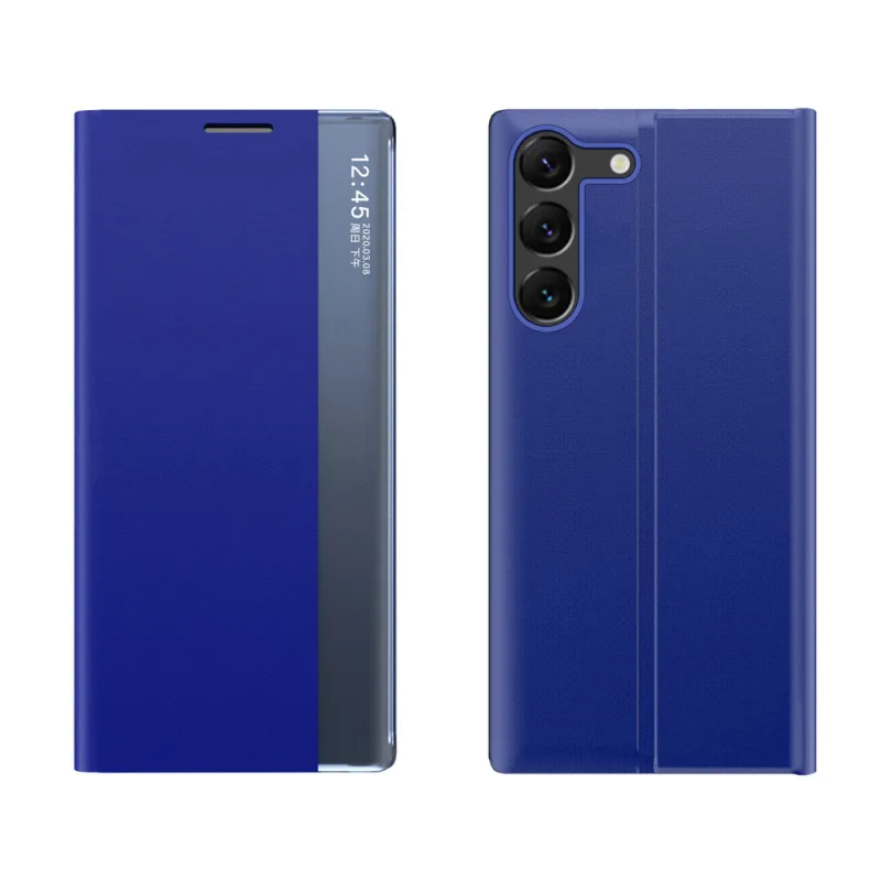Nové puzdro Sleep View Samsung A05S Blue